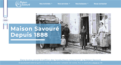 Desktop Screenshot of maisonsavoure.com
